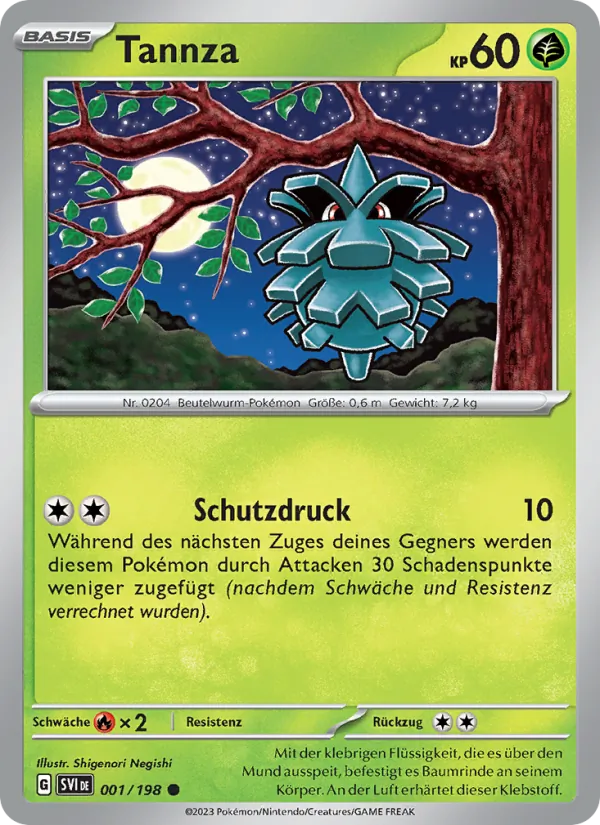 Karte Tannza aus Karmesin & Purpur, Nummer 001/198