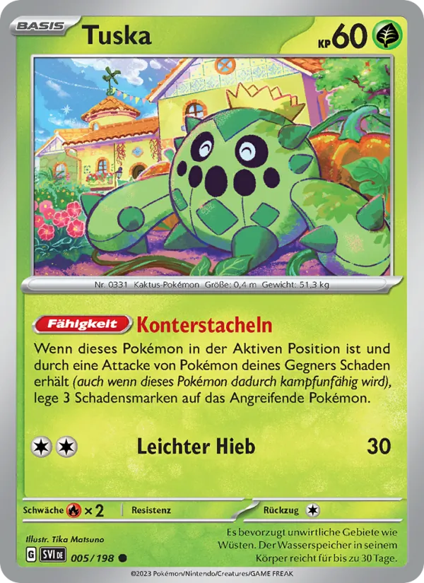 Karte Tuska aus Karmesin & Purpur, Nummer 005/198