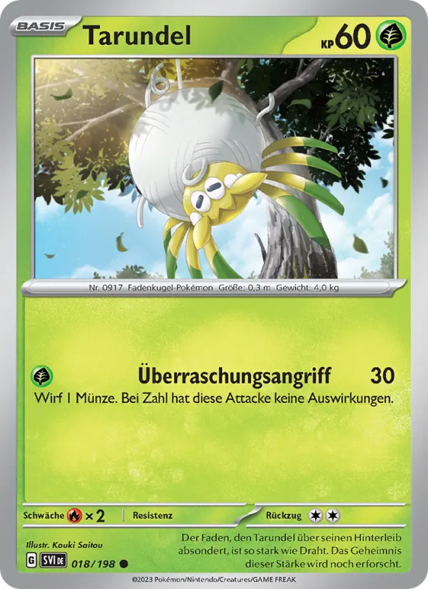 Karte Tarundel aus Karmesin & Purpur, Nummer 018/198