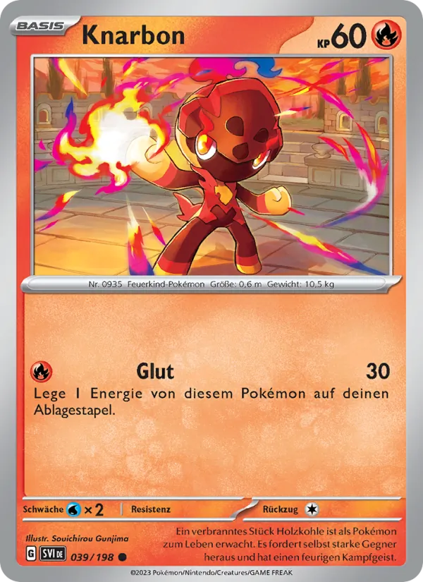 Karte Knarbon aus Karmesin & Purpur, Nummer 039/198
