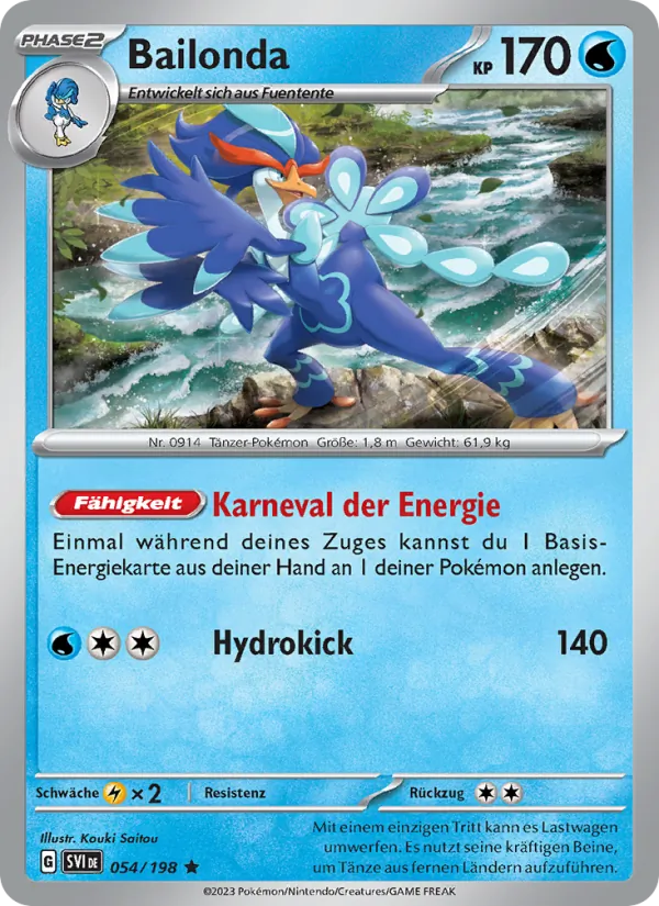 Karte Bailonda aus Karmesin & Purpur, Nummer 054/198