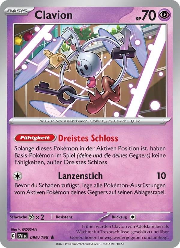 Karte Clavion aus Karmesin & Purpur, Nummer 096/198