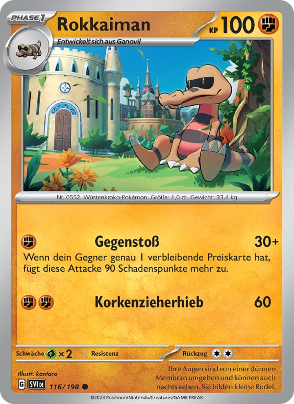 Karte Rokkaiman aus Karmesin & Purpur, Nummer 116/198
