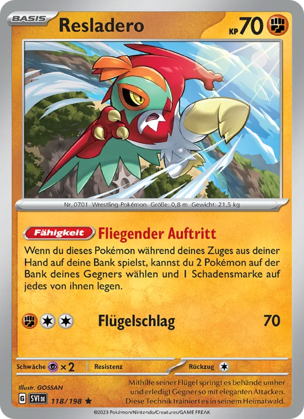 Karte Resladero aus Karmesin & Purpur, Nummer 118/198