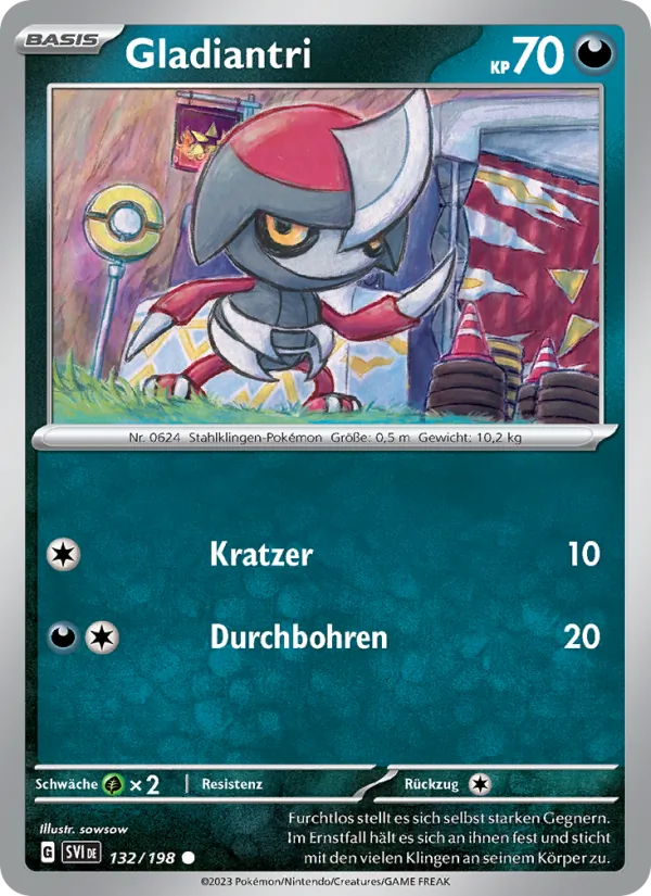 Karte Gladiantri aus Karmesin & Purpur, Nummer 132/198