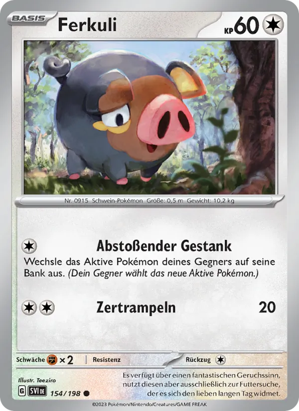 Karte Ferkuli aus Karmesin & Purpur, Nummer 154/198