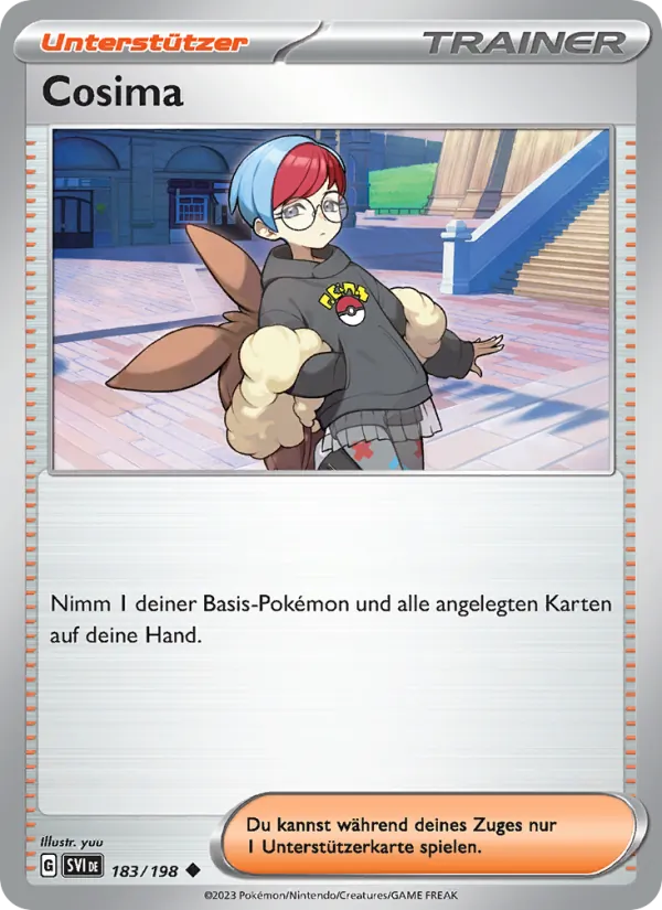 Karte Cosima aus Karmesin & Purpur, Nummer 183/198