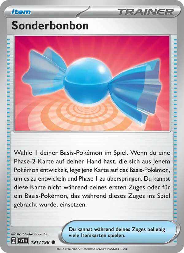 Karte Sonderbonbon aus Karmesin & Purpur, Nummer 191/198