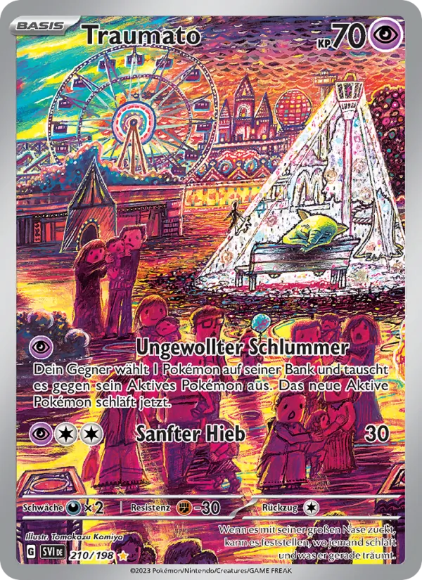 Karte Traumato aus Karmesin & Purpur, Nummer 210/198