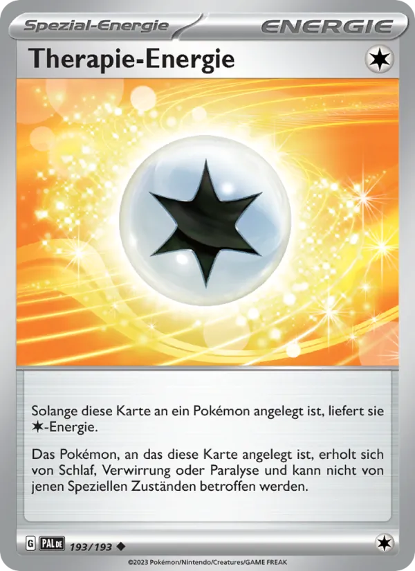 Karte Therapie-Energie aus Entwicklungen in Paldea, Nummer 193/193