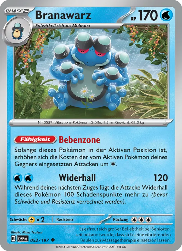 Karte Branawarz aus Obsidian Flammen, Nummer 052/197