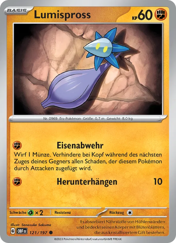 Karte Lumispross aus Obsidian Flammen, Nummer 121/197