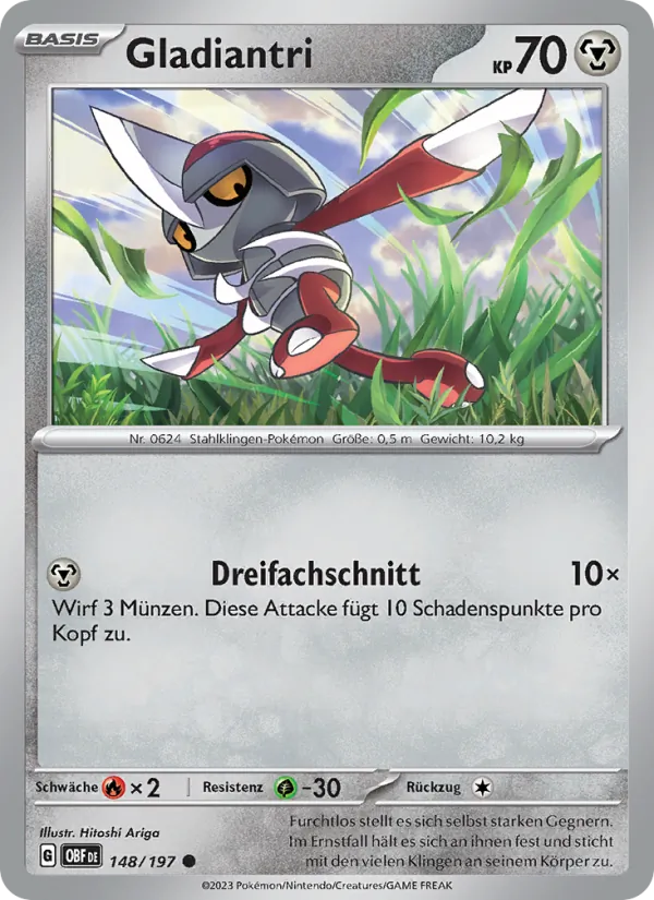 Karte Gladiantri aus Obsidian Flammen, Nummer 148/197