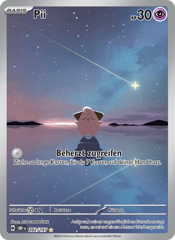 Karte Pii aus Obsidian Flammen, Nummer 202/197