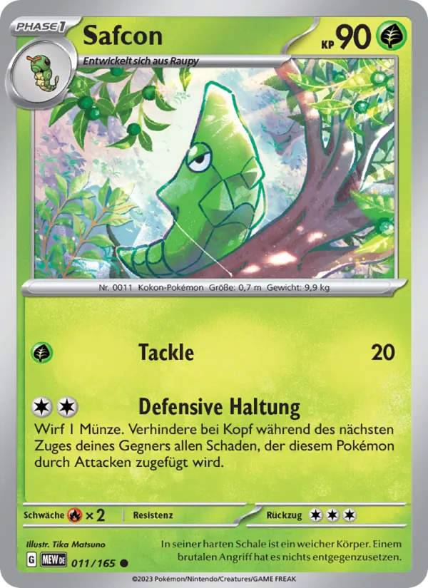 Karte Safcon aus 151, Nummer 011/165