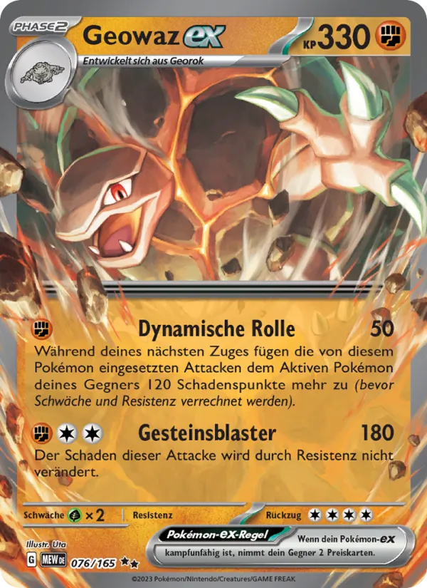 Karte Geowaz-ex aus 151, Nummer 076/165