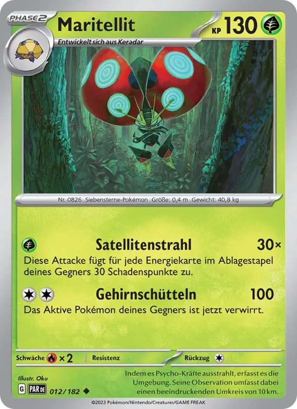 Karte Maritellit aus Paradoxrift, Nummer 012/182