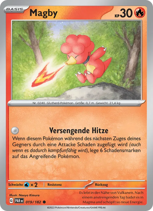 Karte Magby aus Paradoxrift, Nummer 019/182