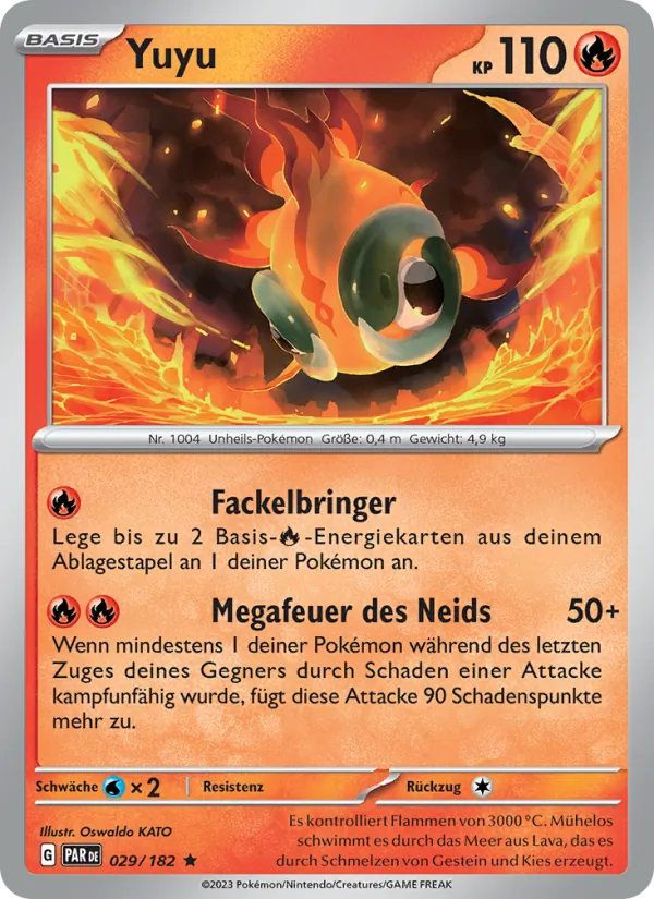 Karte Yuyu aus Paradoxrift, Nummer 029/182