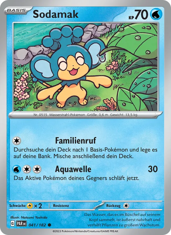 Karte Sodamak aus Paradoxrift, Nummer 041/182