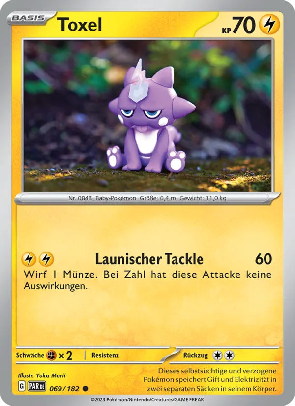 Karte Toxel aus Paradoxrift, Nummer 069/182