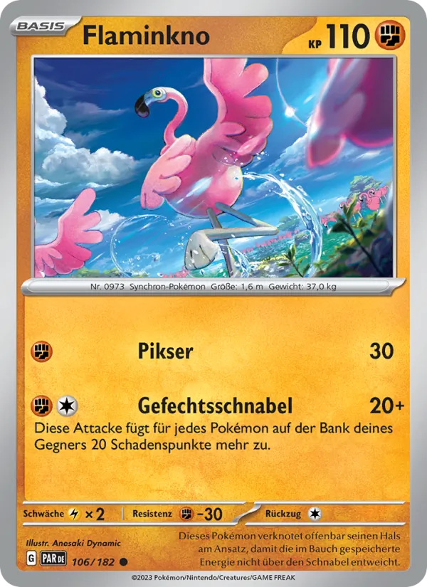 Karte Flaminkno aus Paradoxrift, Nummer 106/182
