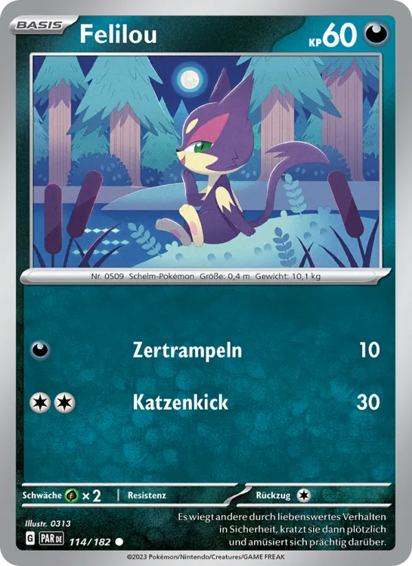 Karte Felilou aus Paradoxrift, Nummer 114/182