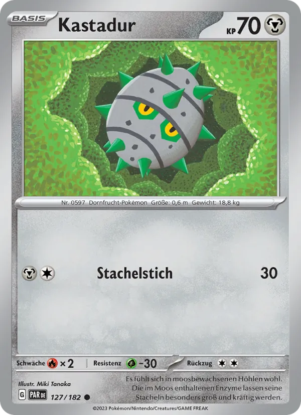Karte Kastadur aus Paradoxrift, Nummer 127/182