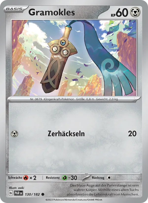Karte Gramokles aus Paradoxrift, Nummer 130/182