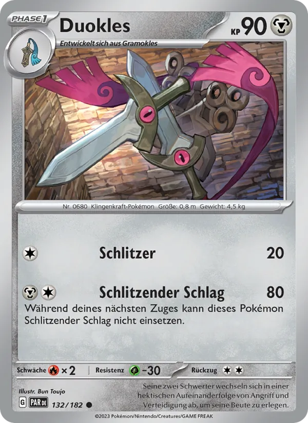 Karte Duokles aus Paradoxrift, Nummer 132/182