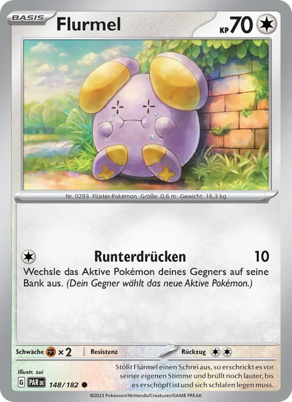 Karte Flurmel aus Paradoxrift, Nummer 148/182
