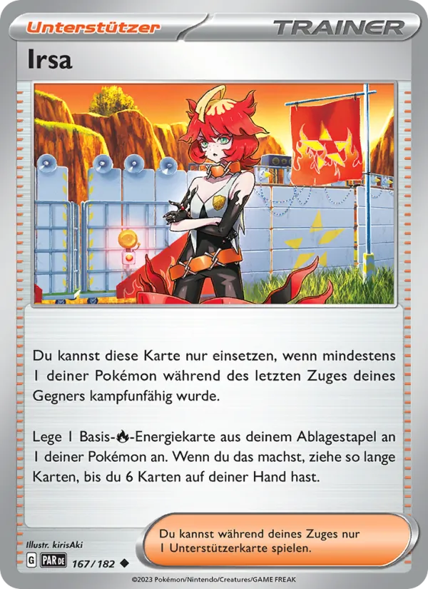 Karte Irsa aus Paradoxrift, Nummer 167/182