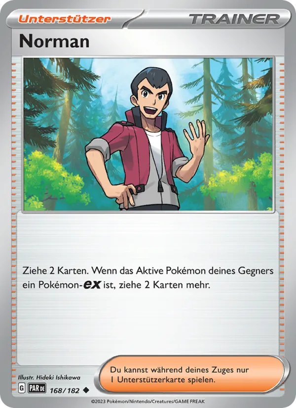 Karte Norman aus Paradoxrift, Nummer 168/182