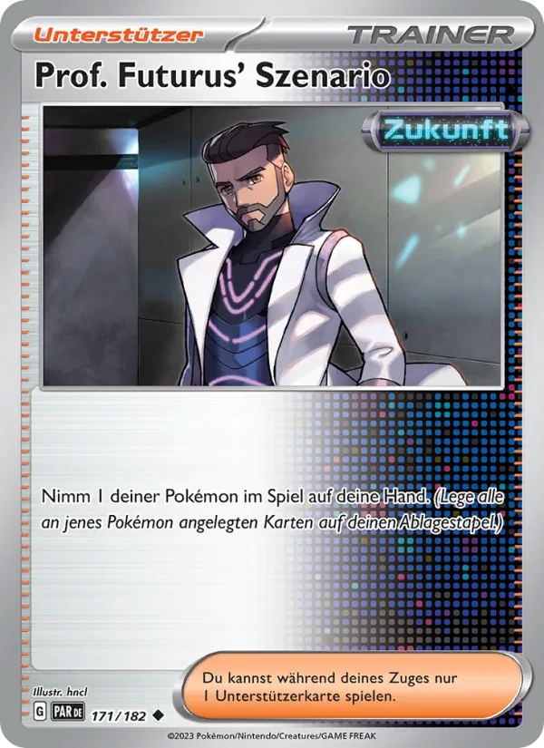 Karte Prof. Futurus' Szenario aus Paradoxrift, Nummer 171/182