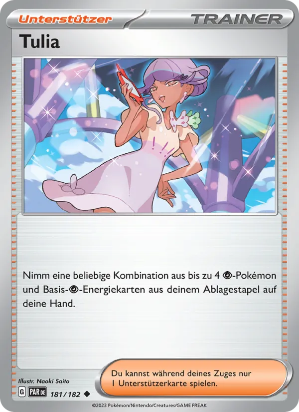 Karte Tulia aus Paradoxrift, Nummer 181/182