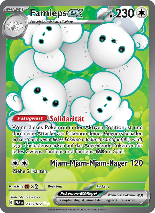 Karte Famieps-ex aus Paradoxrift, Nummer 233/182