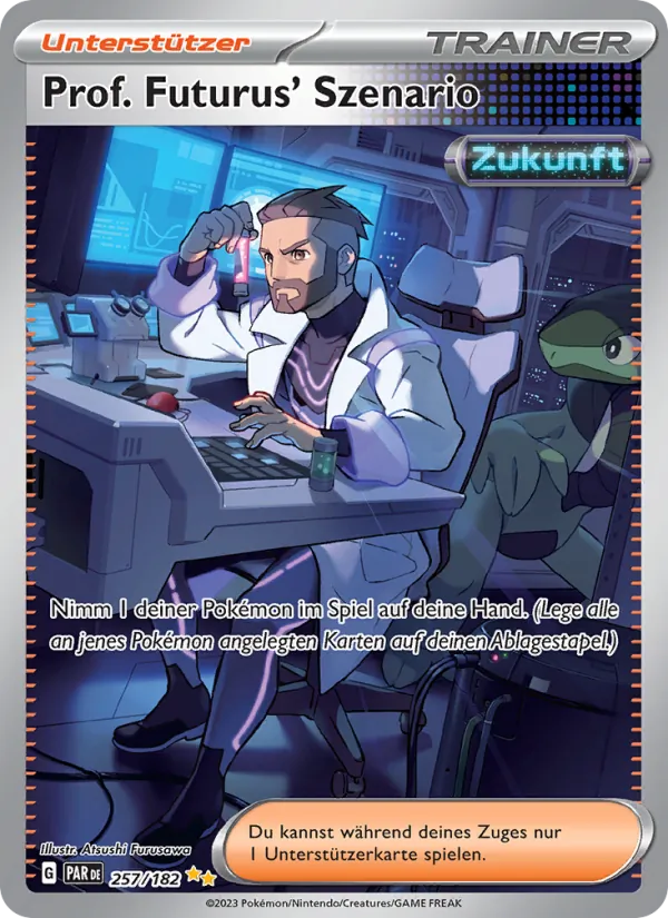 Karte Prof. Futurus' Szenario aus Paradoxrift, Nummer 257/182
