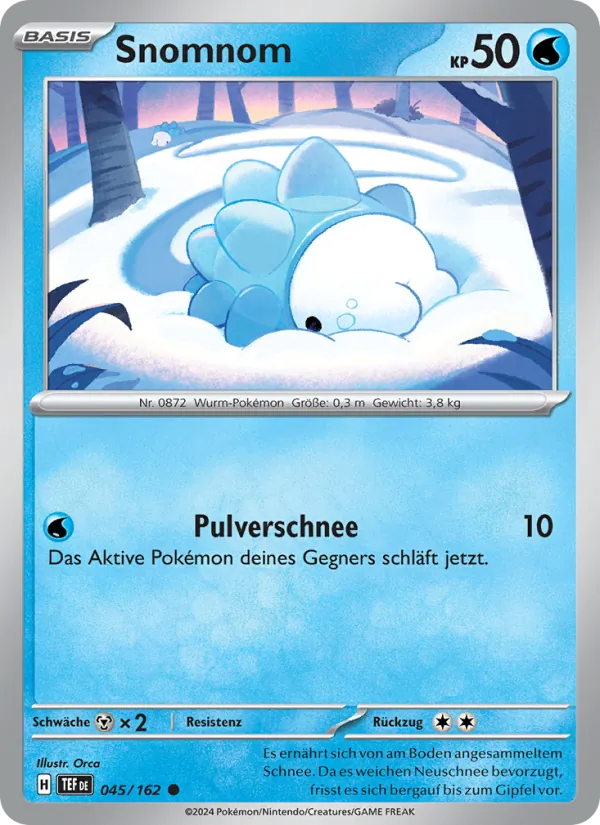 Karte Snomnom aus Gewalten der Zeit, Nummer 045/162