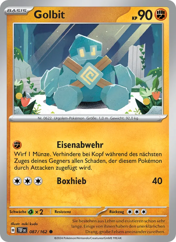 Karte Golbit aus Gewalten der Zeit, Nummer 087/162