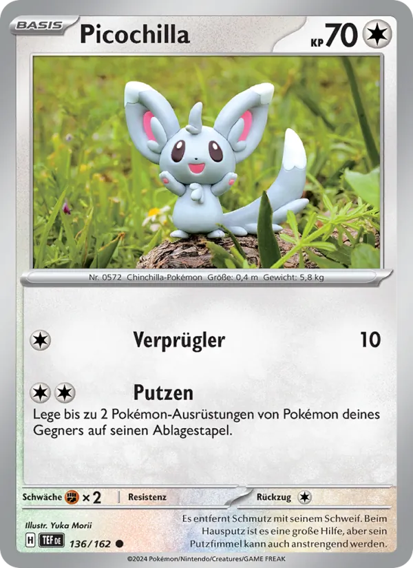 Karte Picochilla aus Gewalten der Zeit, Nummer 136/162