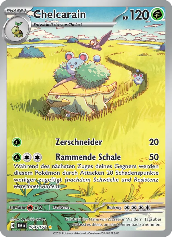 Karte Chelcarain aus Gewalten der Zeit, Nummer 164/162