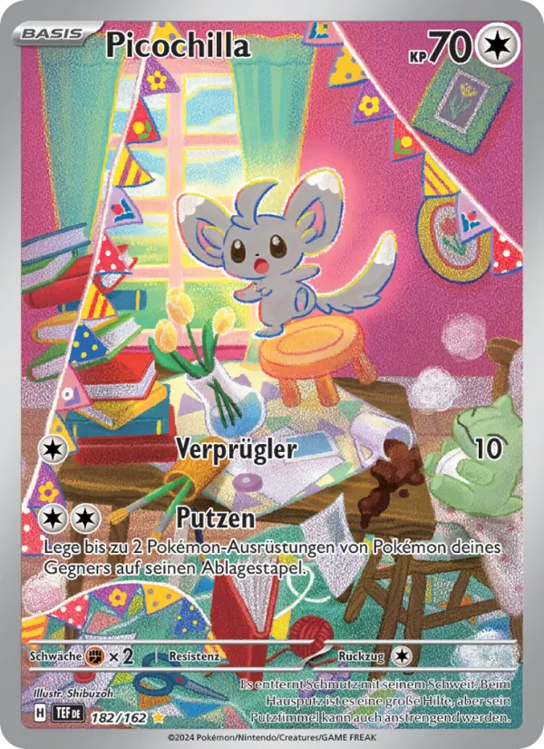 Karte Picochilla aus Gewalten der Zeit, Nummer 182/162