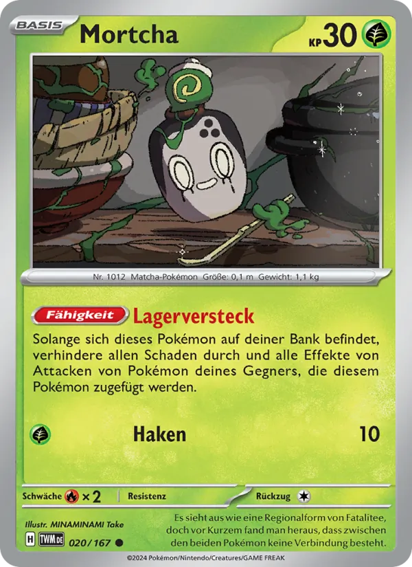 Karte Mortcha aus Maskerade im Zwielicht, Nummer 020/167