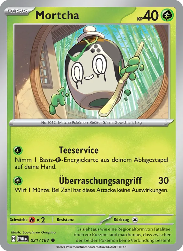Karte Mortcha aus Maskerade im Zwielicht, Nummer 021/167