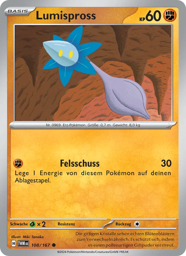 Karte Lumispross aus Maskerade im Zwielicht, Nummer 108/167