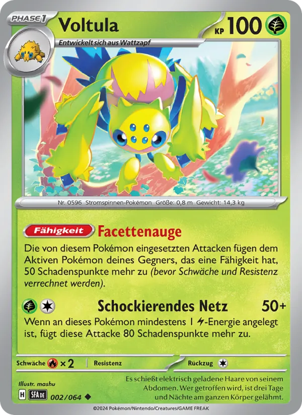 Karte Voltula aus Nebel der Sagen, Nummer 002/64