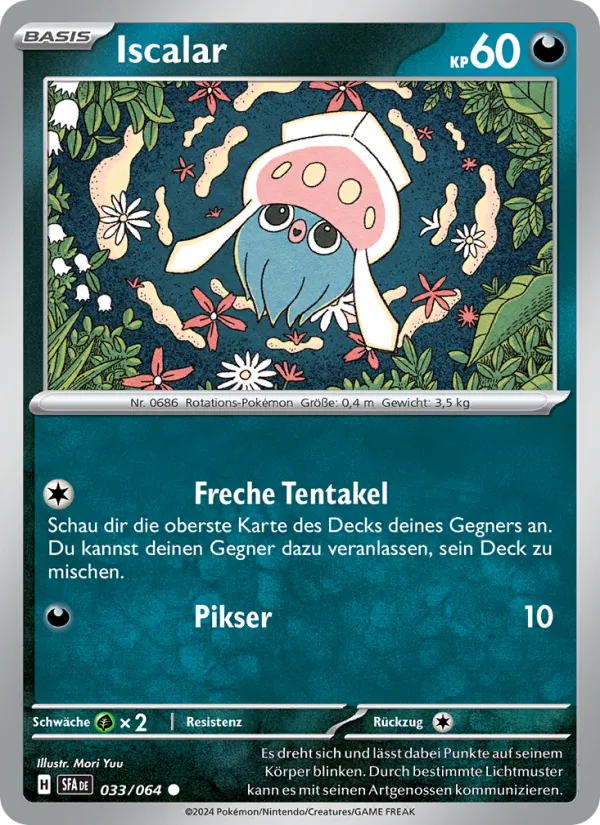 Karte Iscalar aus Nebel der Sagen, Nummer 033/64