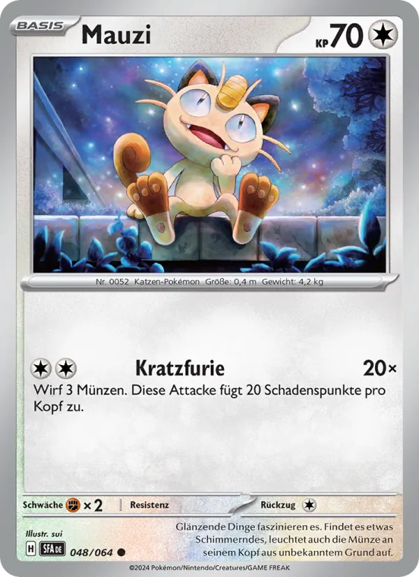 Karte Mauzi aus Nebel der Sagen, Nummer 048/64