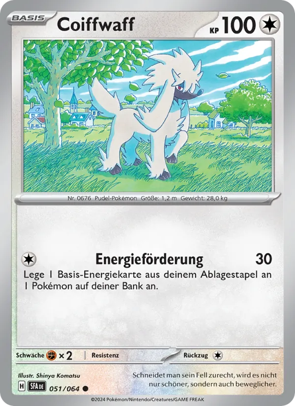 Karte Coiffwaff aus Nebel der Sagen, Nummer 051/64