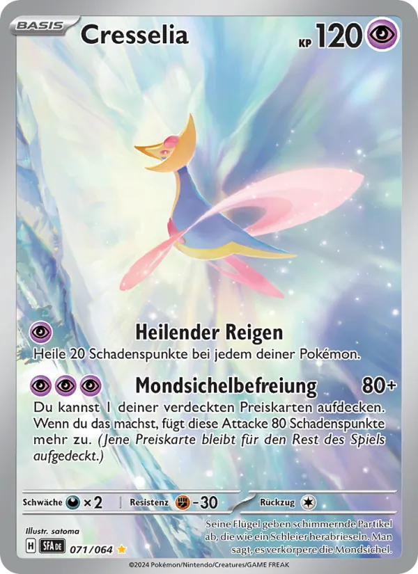 Karte Cresselia aus Nebel der Sagen, Nummer 071/64